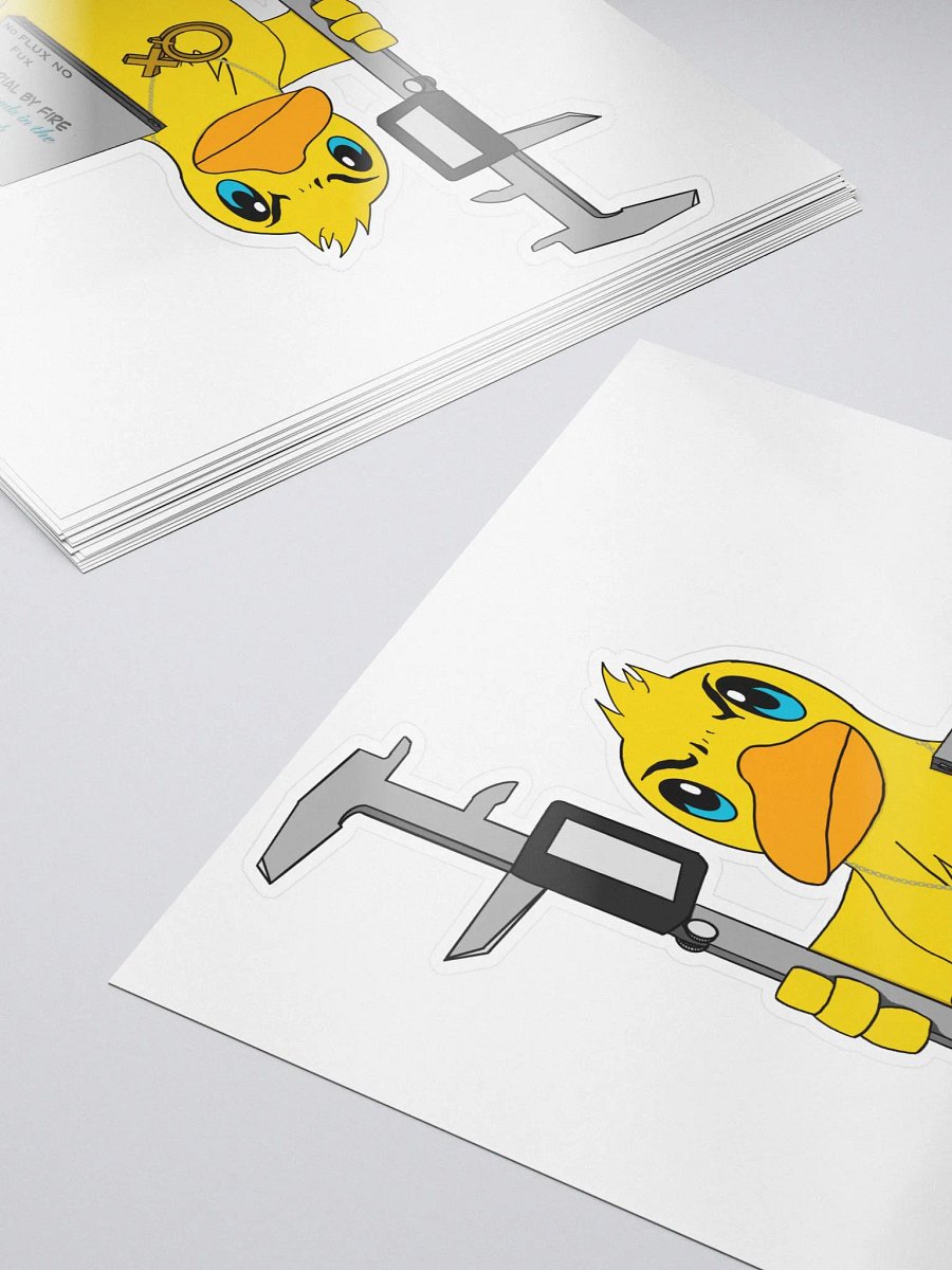 The DUQ Duck Sticker product image (5)