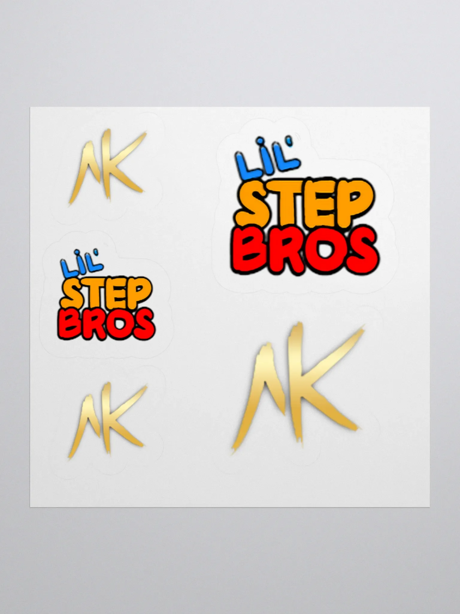 AlphaKep/Lil Step Bros Sticker Pack product image (1)