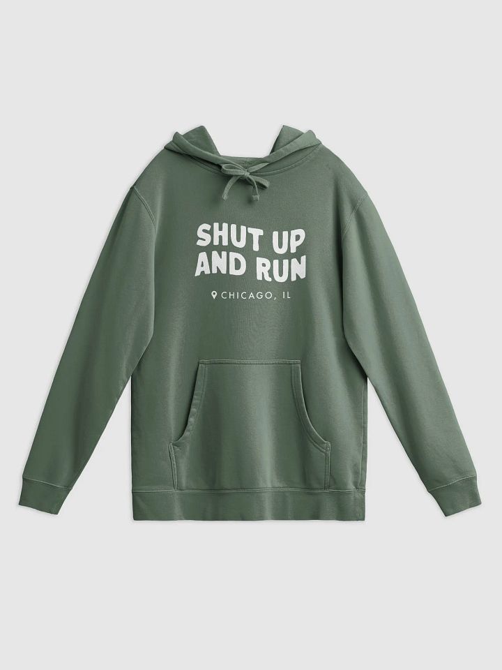Loose Fit Shut Up and Run Basic Hoodie product image (1)