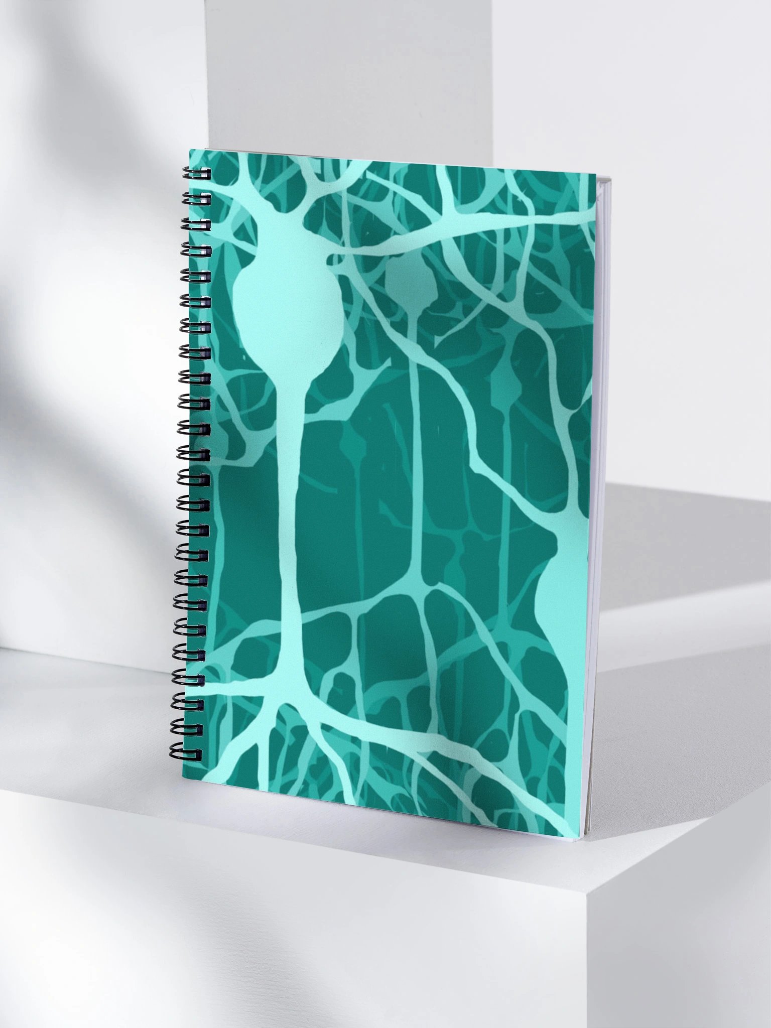 Neuron Forest Spiral Notebook product image (4)