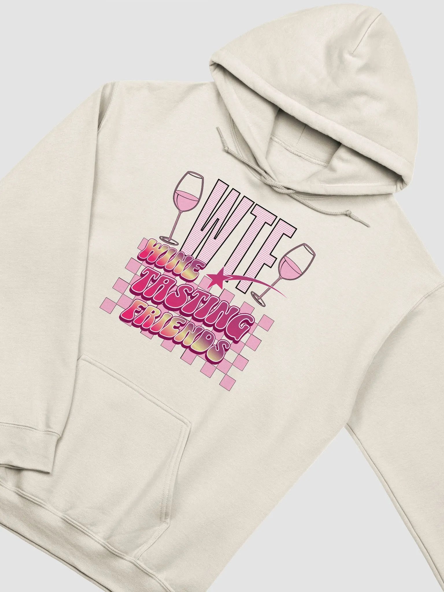 WTF Wine Tasting Friends Hoodie product image (17)