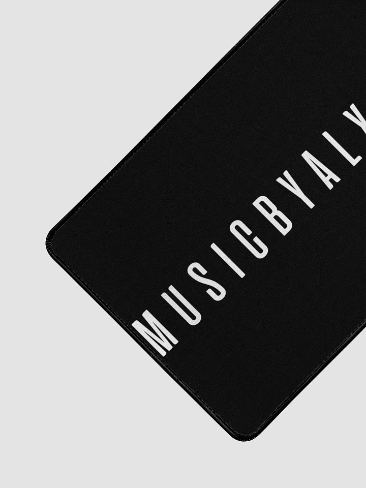 MusicByALXNDR Black Desk Mat product image (2)
