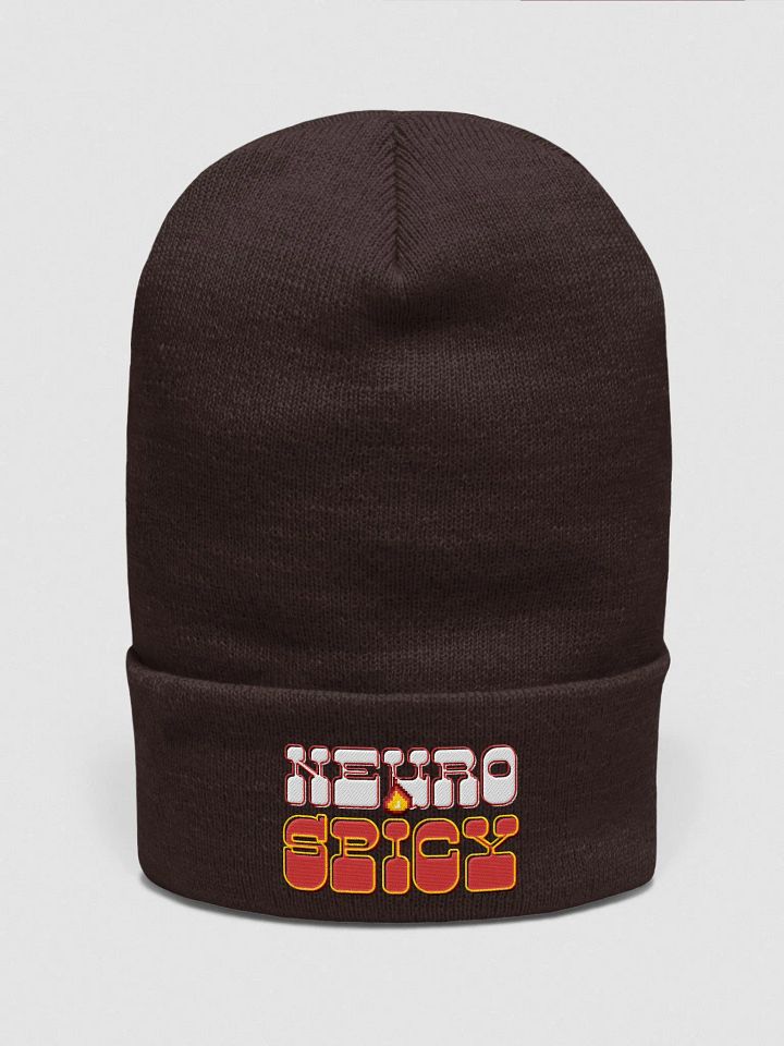 NEUROSPICY cuffed beanie product image (6)