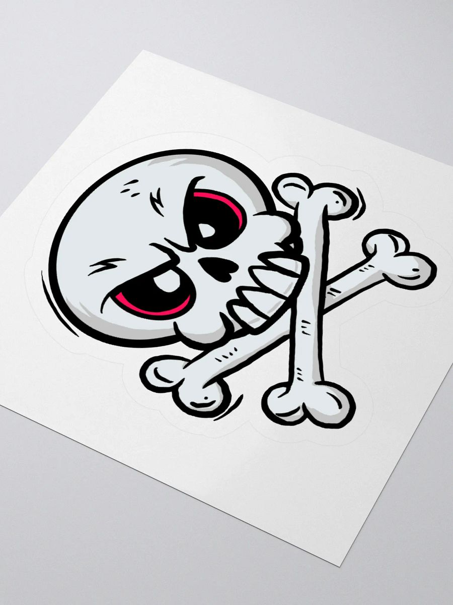 Grumpy Bones Kiss Cut Stickers product image (8)