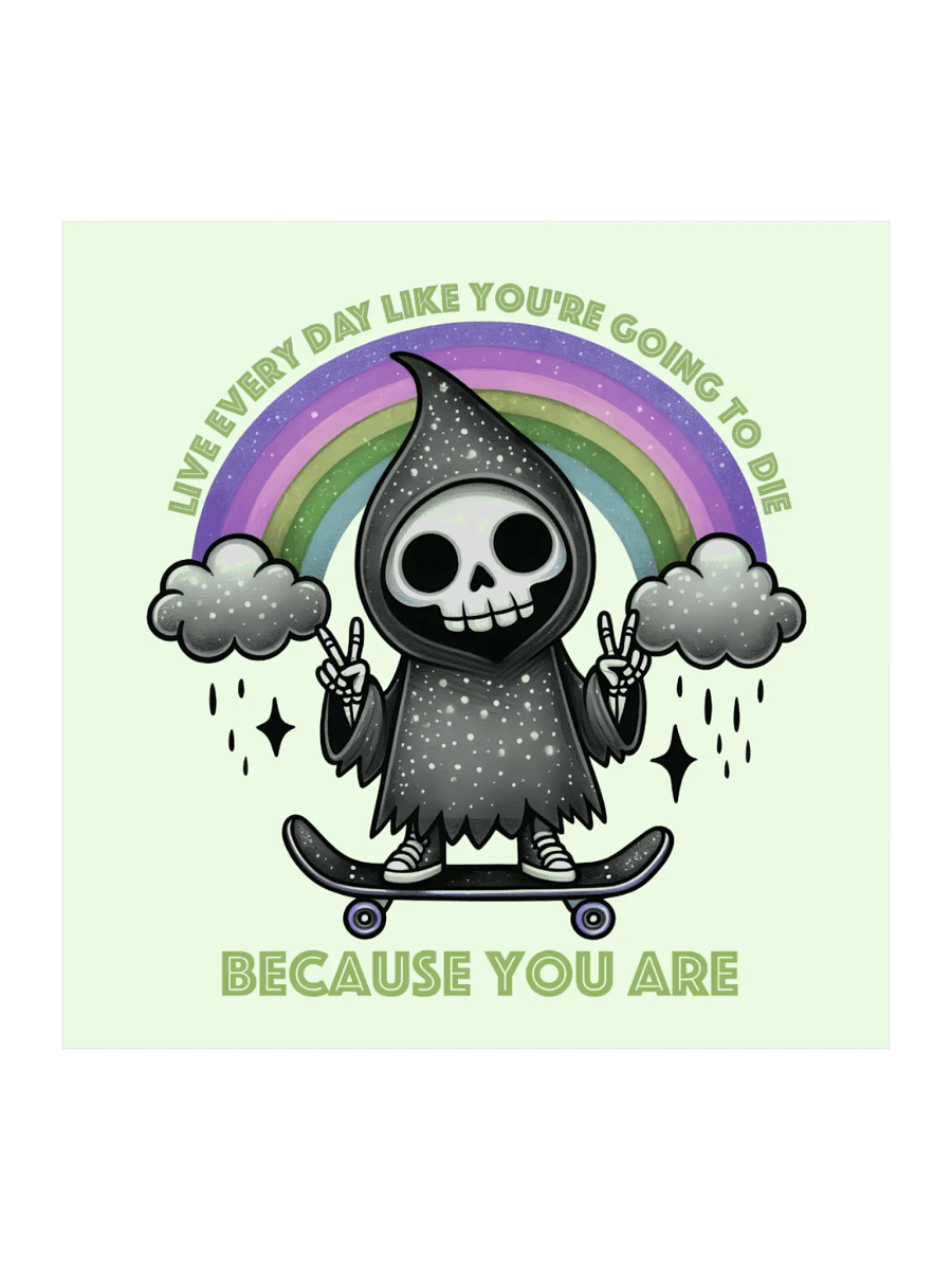 Live Every Day Sticker (Green) product image (1)