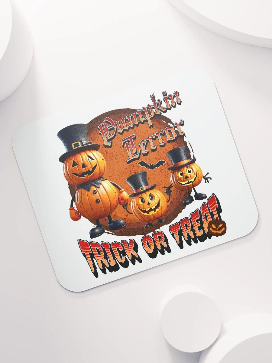 Pumpkin Terror Trick Or Treat Mouse Pad product image (5)