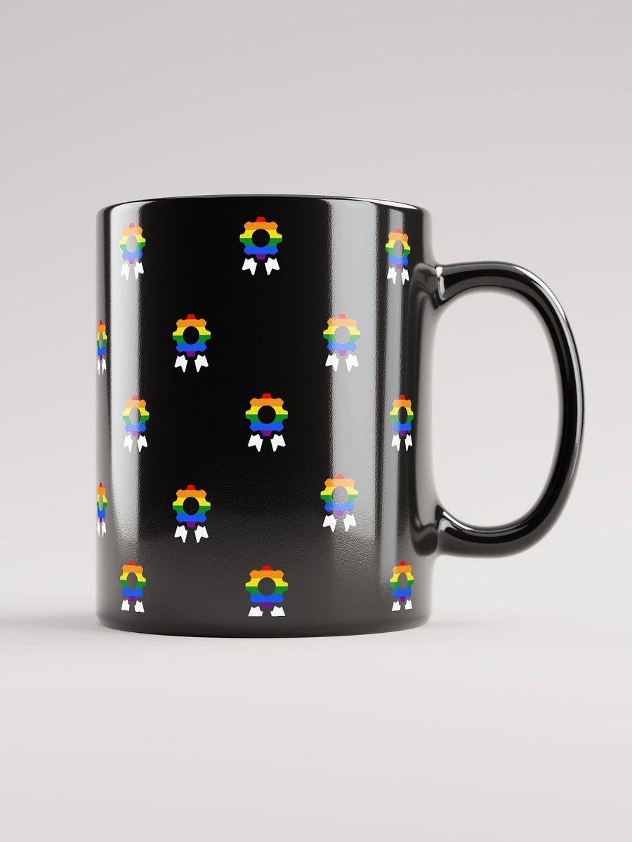 Pride Rainbow Cog - Patterned (Mug) product image (6)
