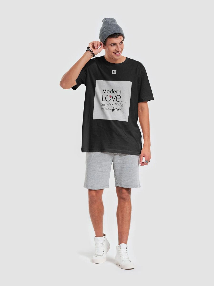 Modern Love Swiping Right Finding Forever Minimal Unisex T-Shirt product image (6)