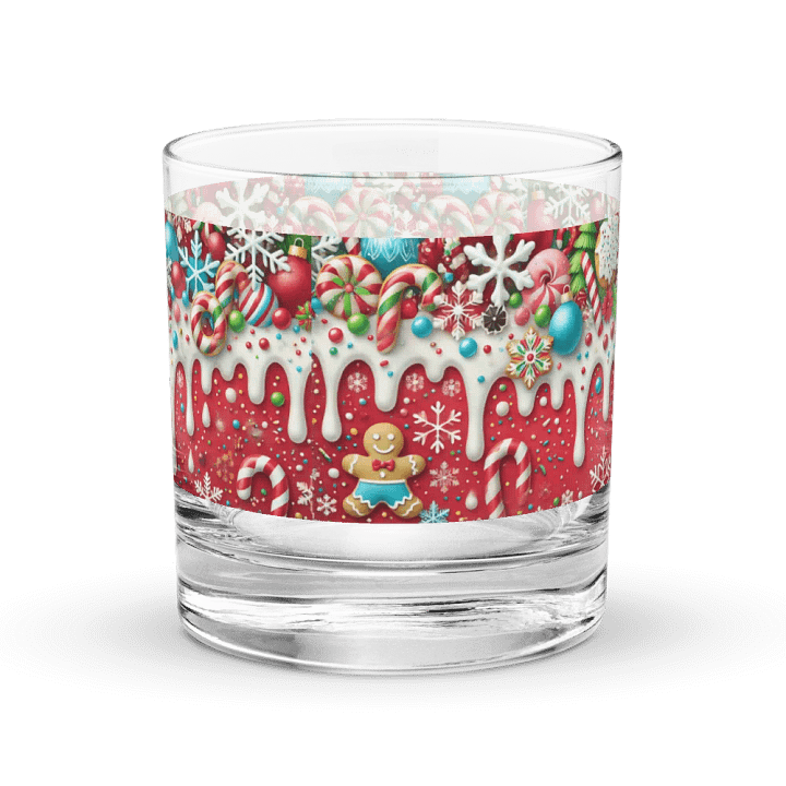 Christmas Candy Winter Vibes White Candle product image (1)