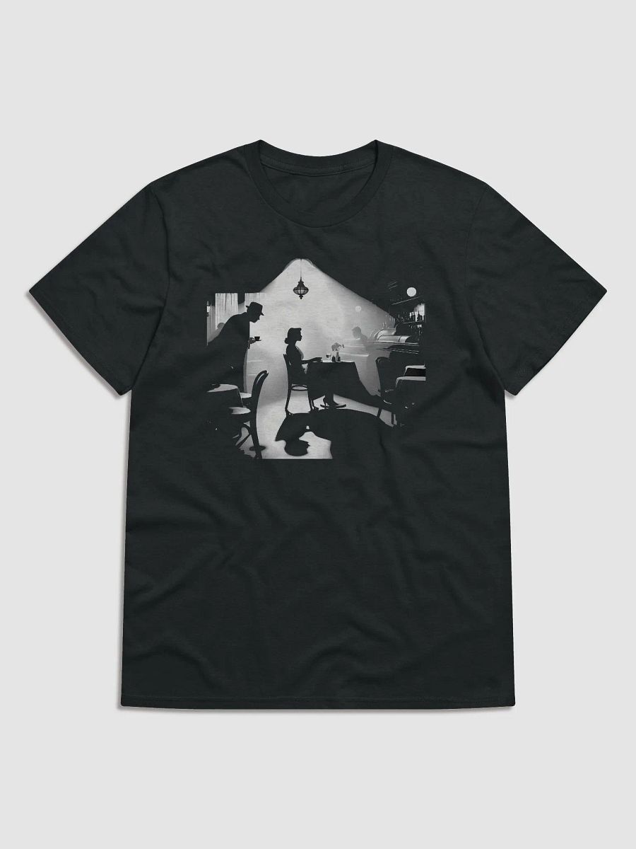 Café Noir Silhouette Encounter (Front Print Womens Tee) product image (1)