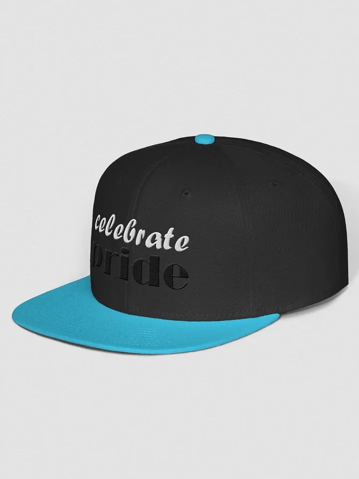 Celebrate Pride Subtle Design Snapback Hat product image (2)
