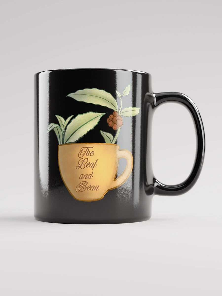 The Leaf and Bean Mug Black Edition product image (6)