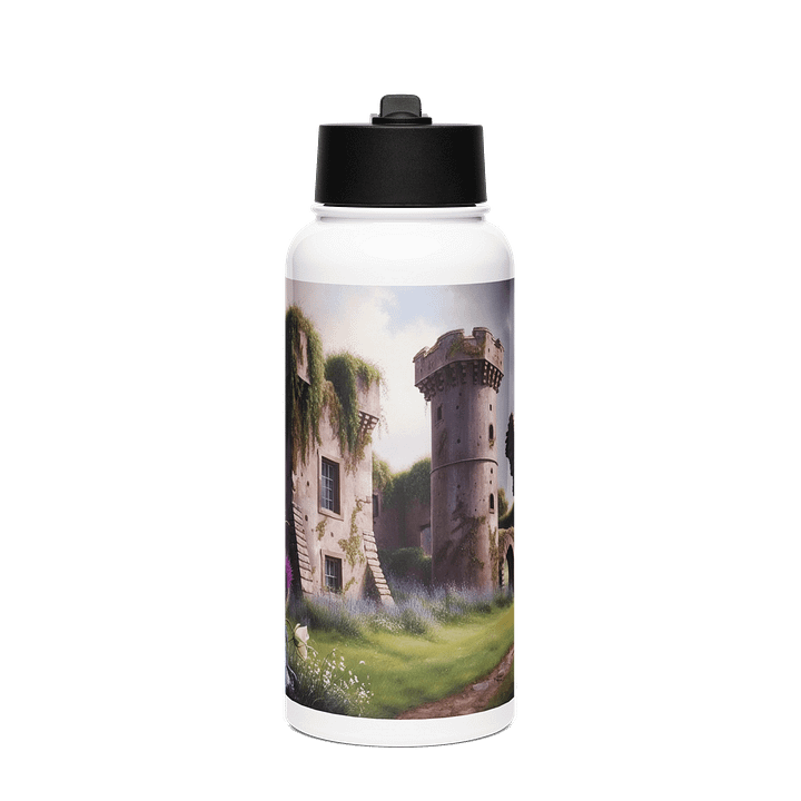 Novel Concepts Publishing – Ruins & Reverie 1 Fantasy Castle Water Bottle product image (1)