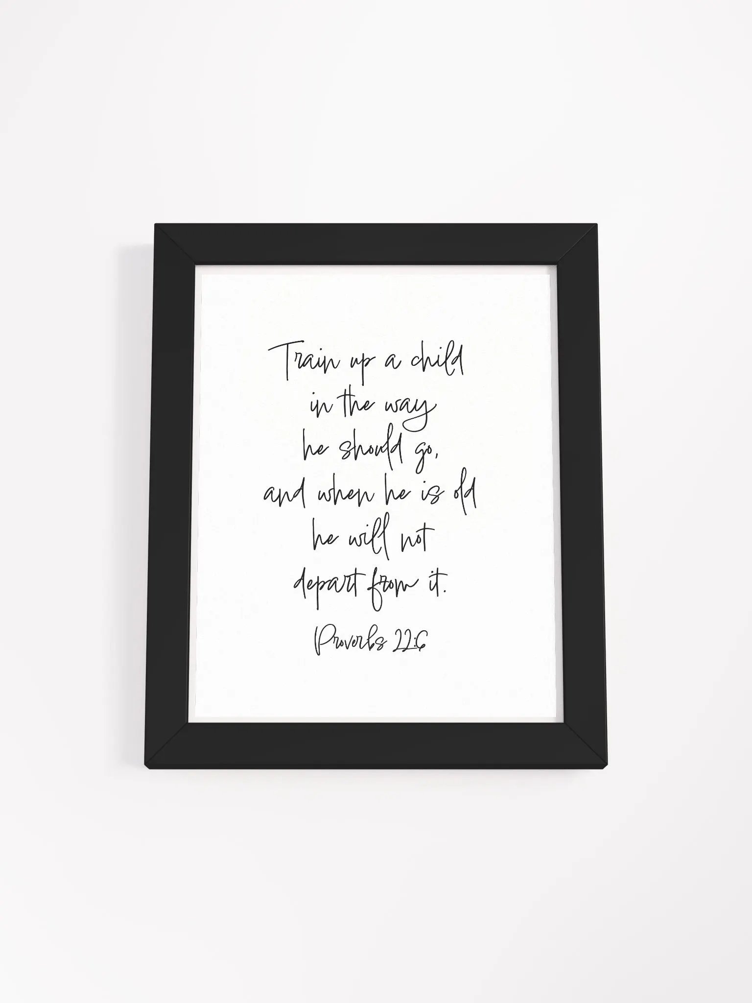 Train up a child - Framed product image (2)