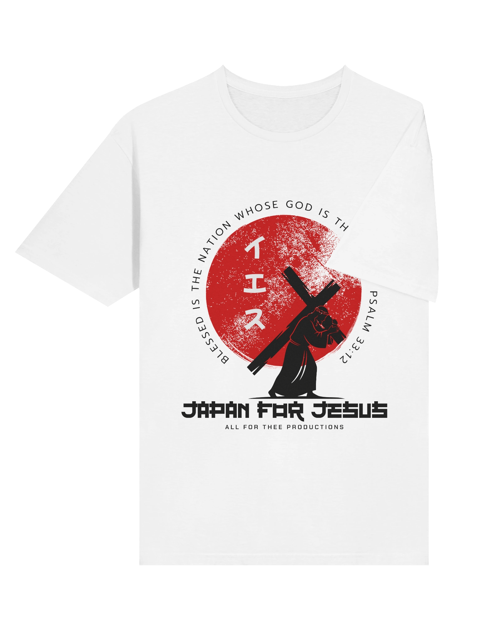 Japan for Jesus White T-Shirt product image (6)