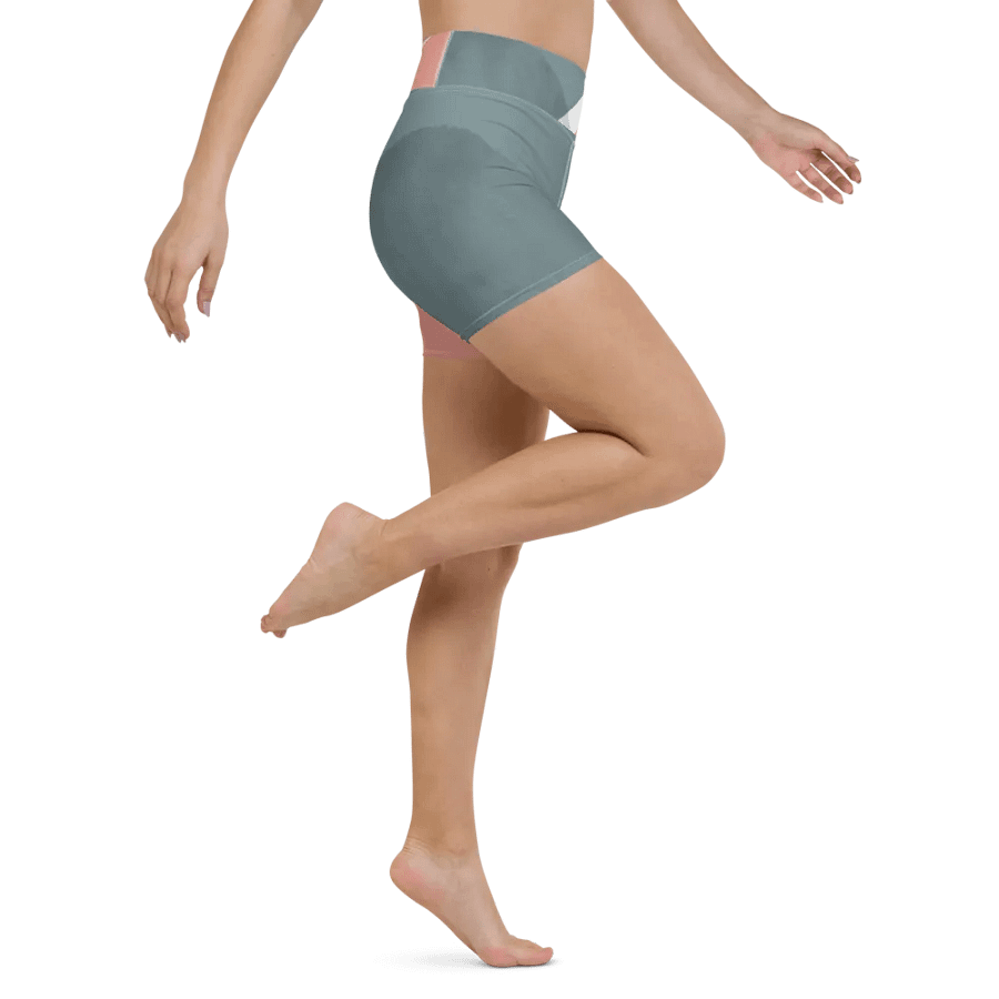Organic Peach Yoga Shorts product image (6)
