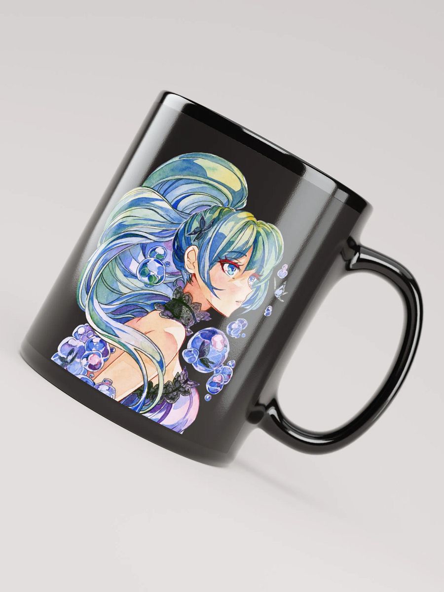 Bubble up from Dream Black Glossy Mug product image (7)