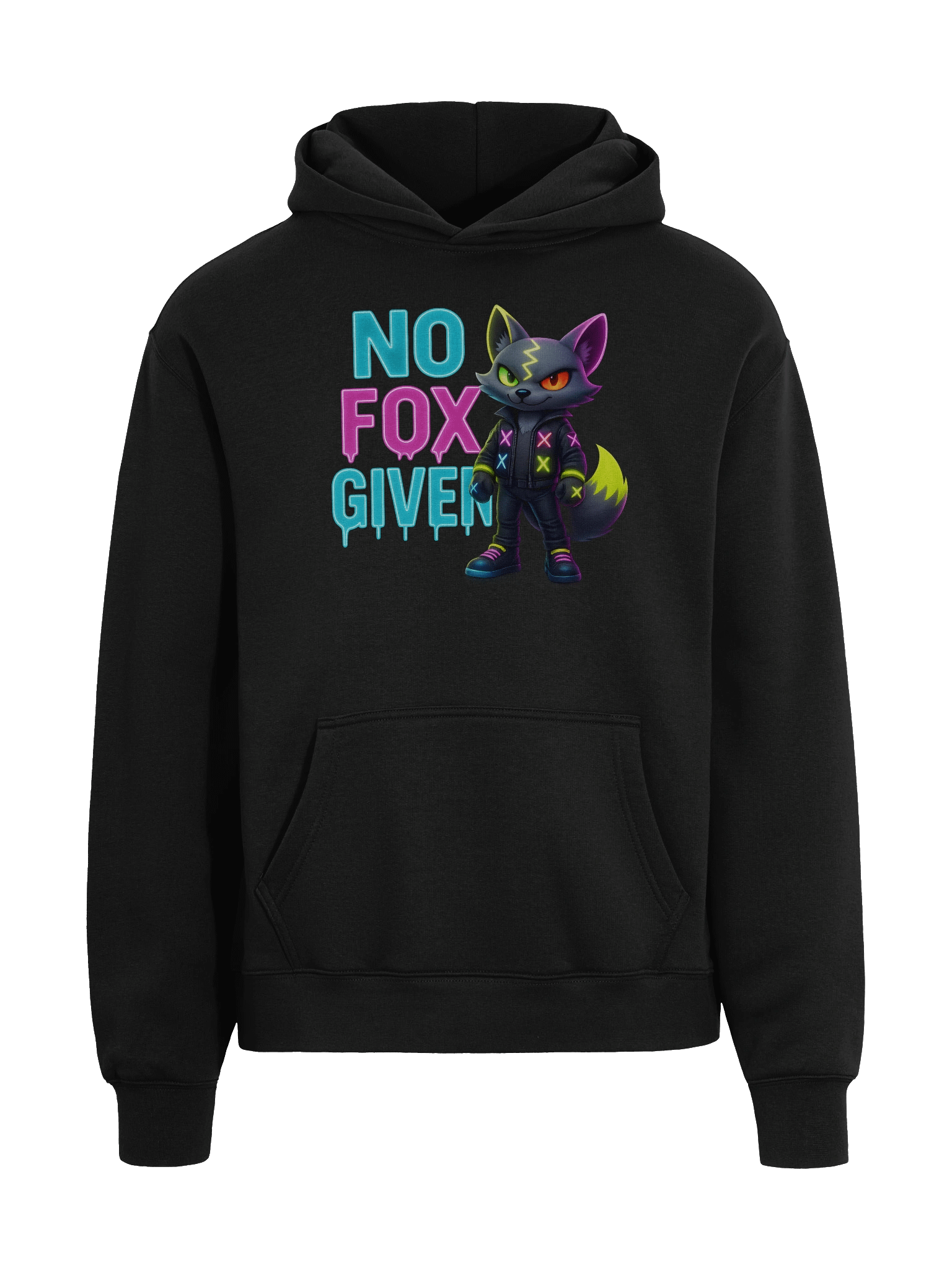 No Fox Given Hoodie With Flux product image (3)