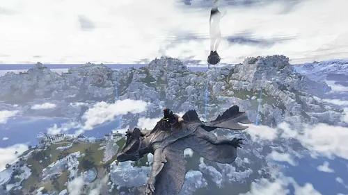 ☁️✨ Above the Skies of Astraeos ✨☁️

Soaring high through the clouds on a majestic Maeguana, community member Nate captures t...