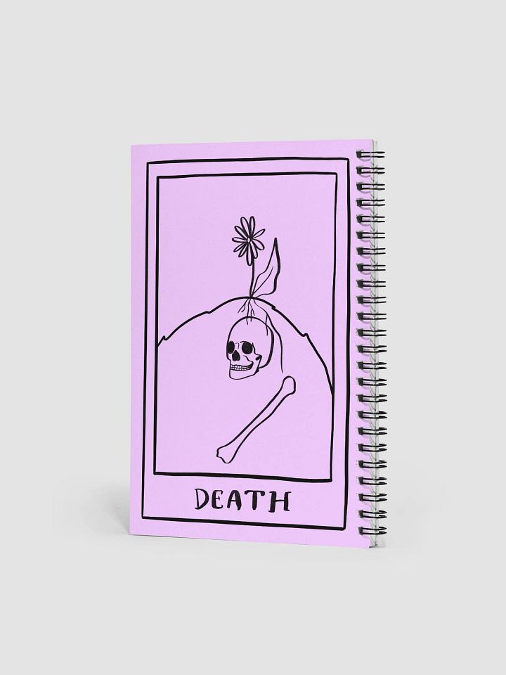 Death Is A New Beginning Spiral Notebook product image (2)