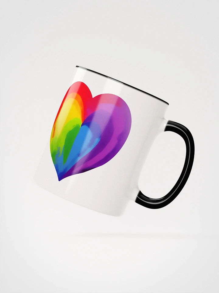 Bleeding Rainbow Heart #1 - Mug product image (2)