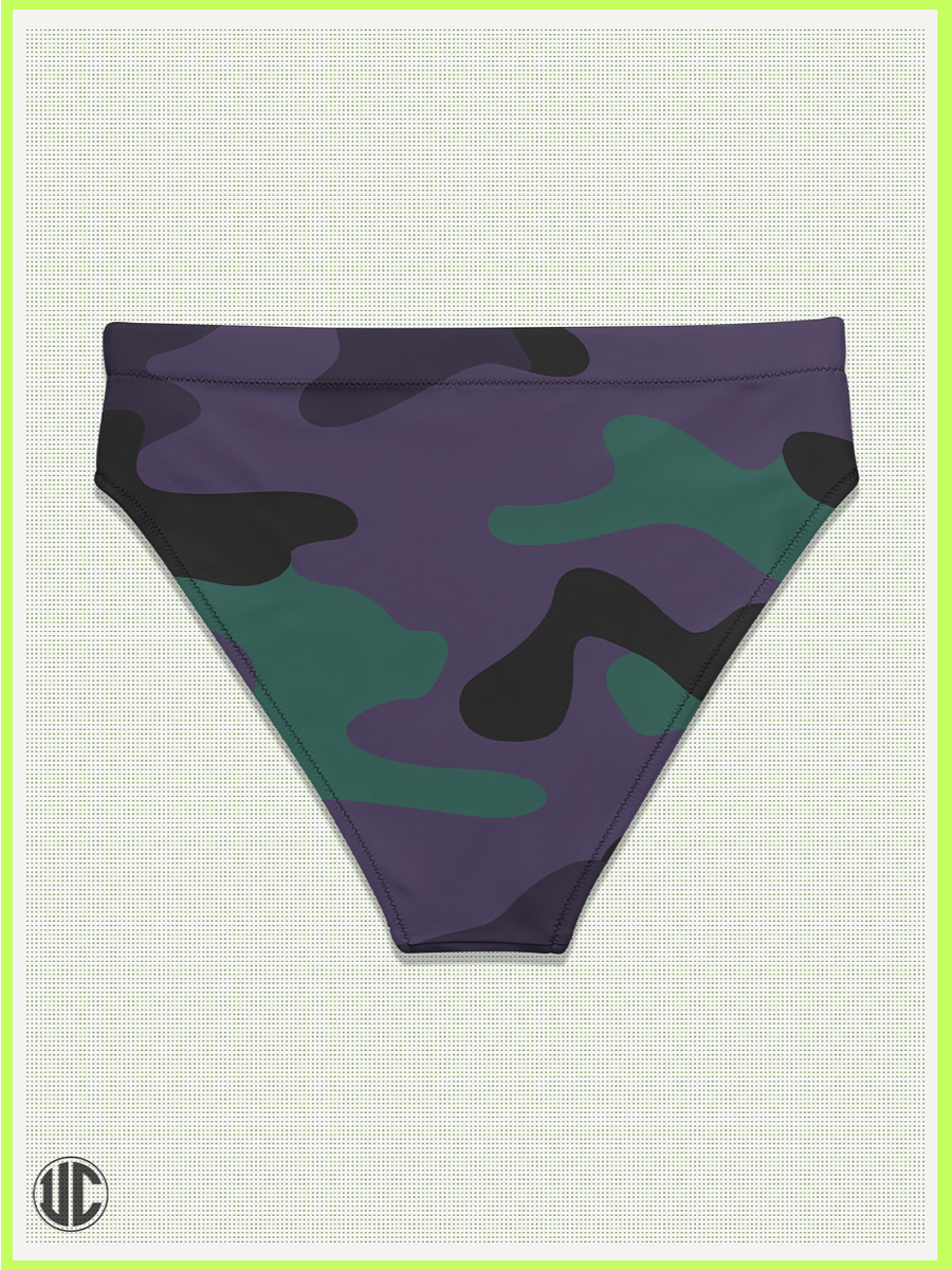 UnkoCon – Midnight Purple Camo Bikini Bottom product image (2)