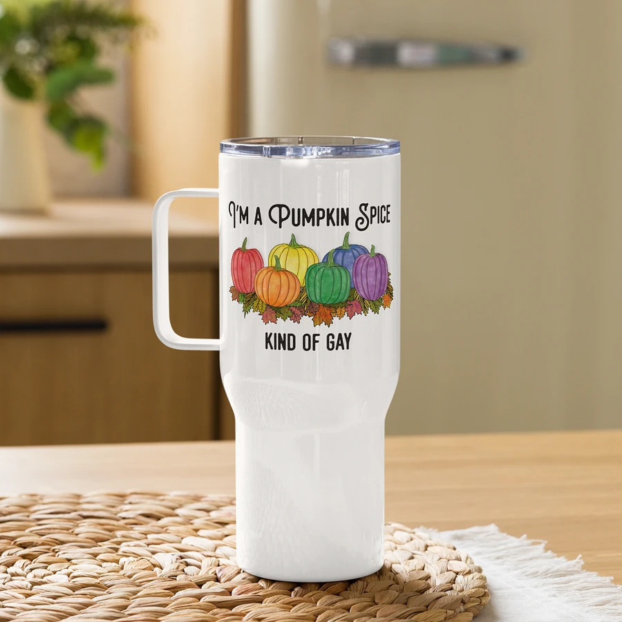 Pumpkin Spice Gay - Travel Mug product image (7)