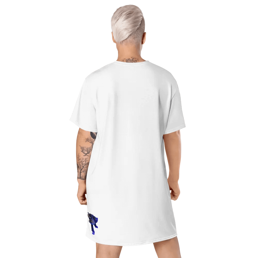 DIGITAL DASH ALLOVER WOMEN'S SHIRT DRESS product image (7)