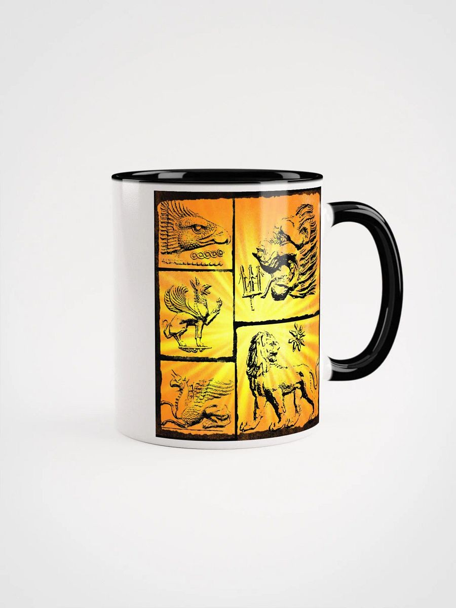 Gold Guarding Lion & Griffins Greek Mythology Art 3rd Century BC, Coffee & Tea Mug product image (8)