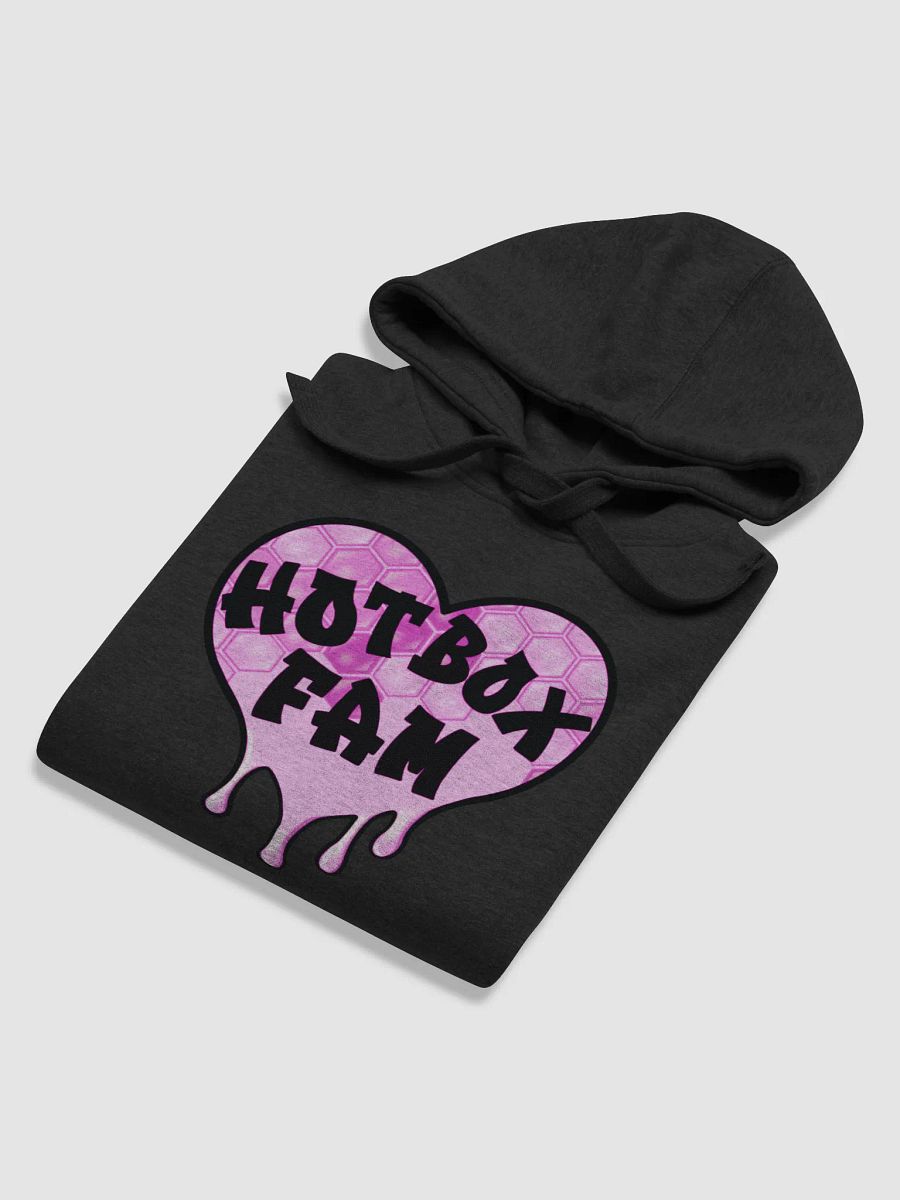 UNISEX HOT BOX FAM PINK HONEY COMB HOODIE product image (67)