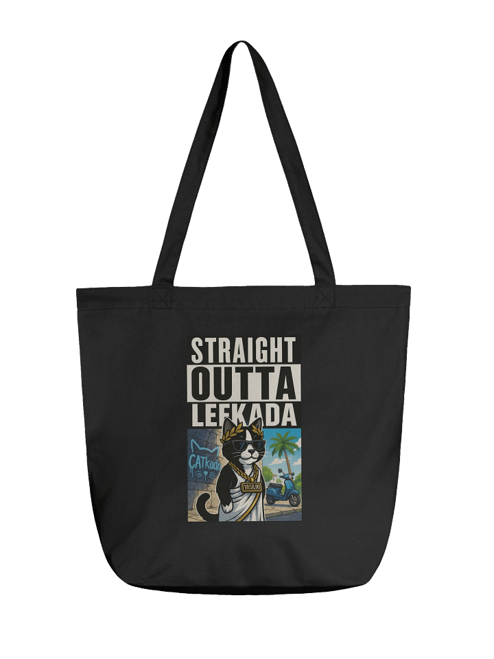 STRAIGHT OUTTA LEFKADA ECO-FRIENDLY BAG product image (1)