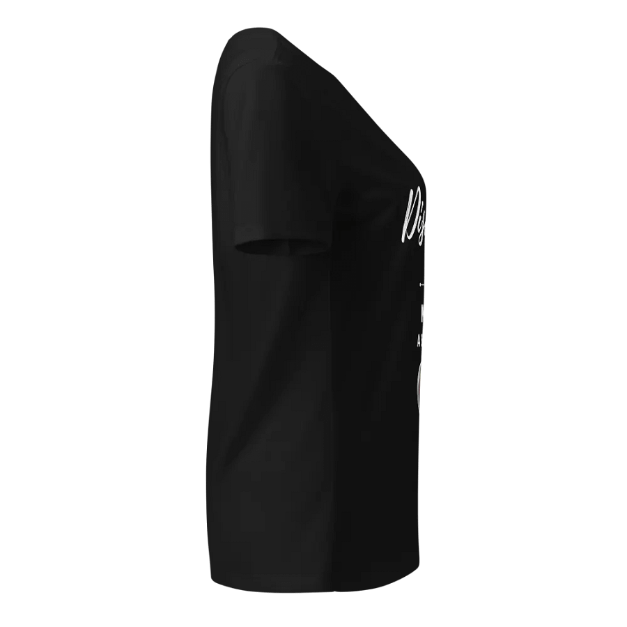 Disabled is NOT a Bad Word Fitted V-Neck product image (3)