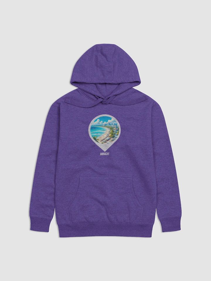 Beach Vibes Unisex Hoodie | AI Design Bocaray Island product image (2)