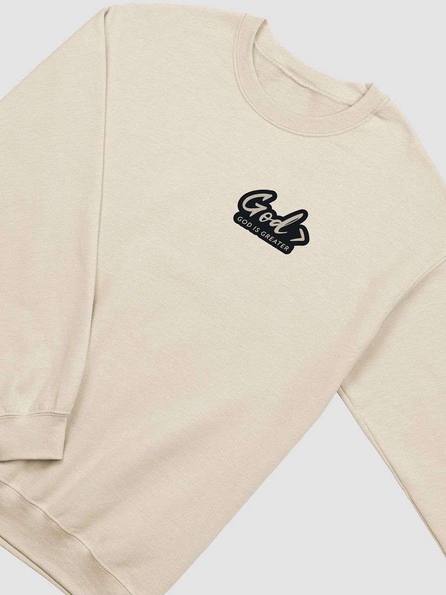 God > TAN TEXT Sweatshirt product image (2)