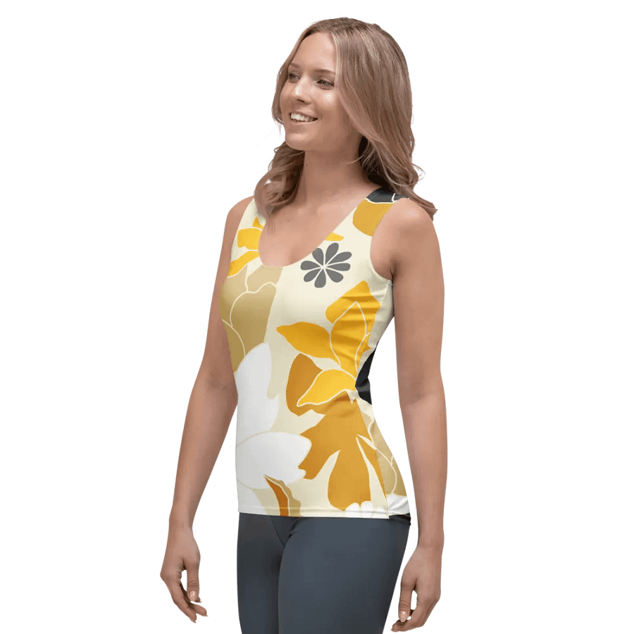 Floral Fusion Women's Tank Top product image (3)