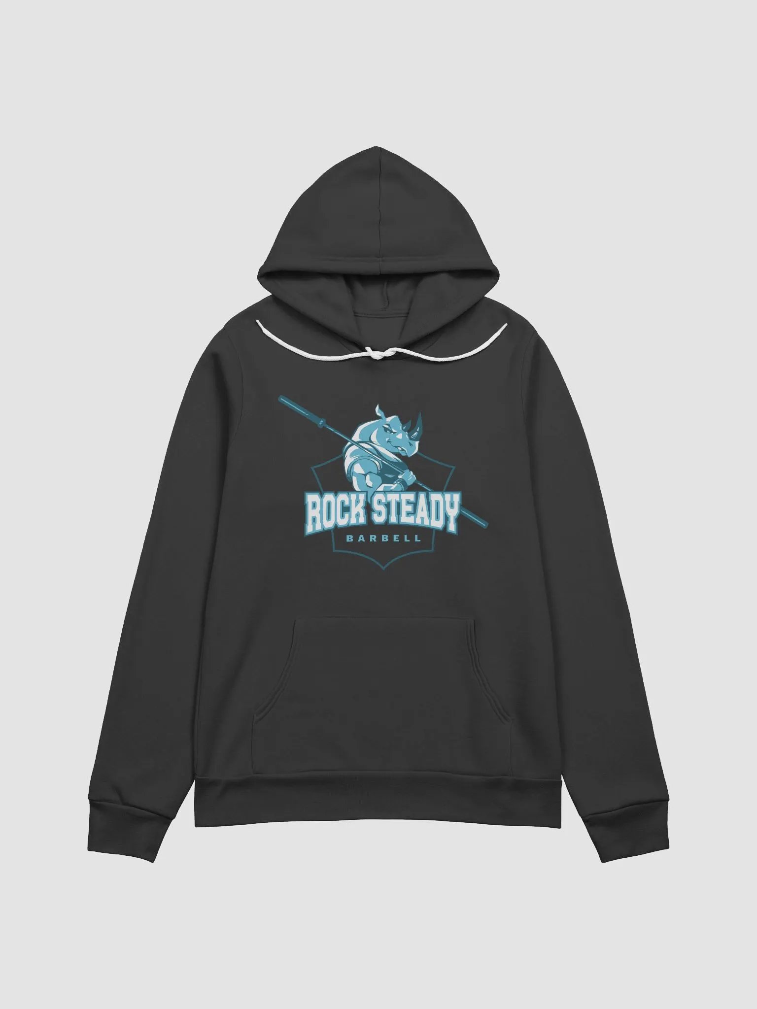 Rock Steady Barbell Bella Canvas Hoodie product image (1)