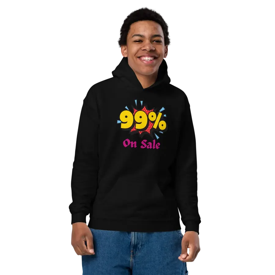 Kids Youth Heavy Blend Hoodie On Sale product image (2)