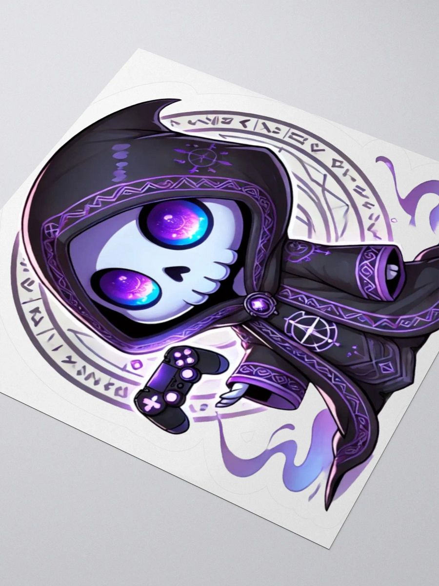 GrimmyReaperSyn Character Vinyl Sticker 💀🎮 product image (11)