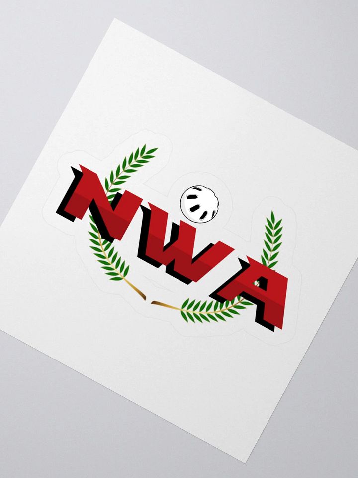 NWA Logo Sticker product image (2)