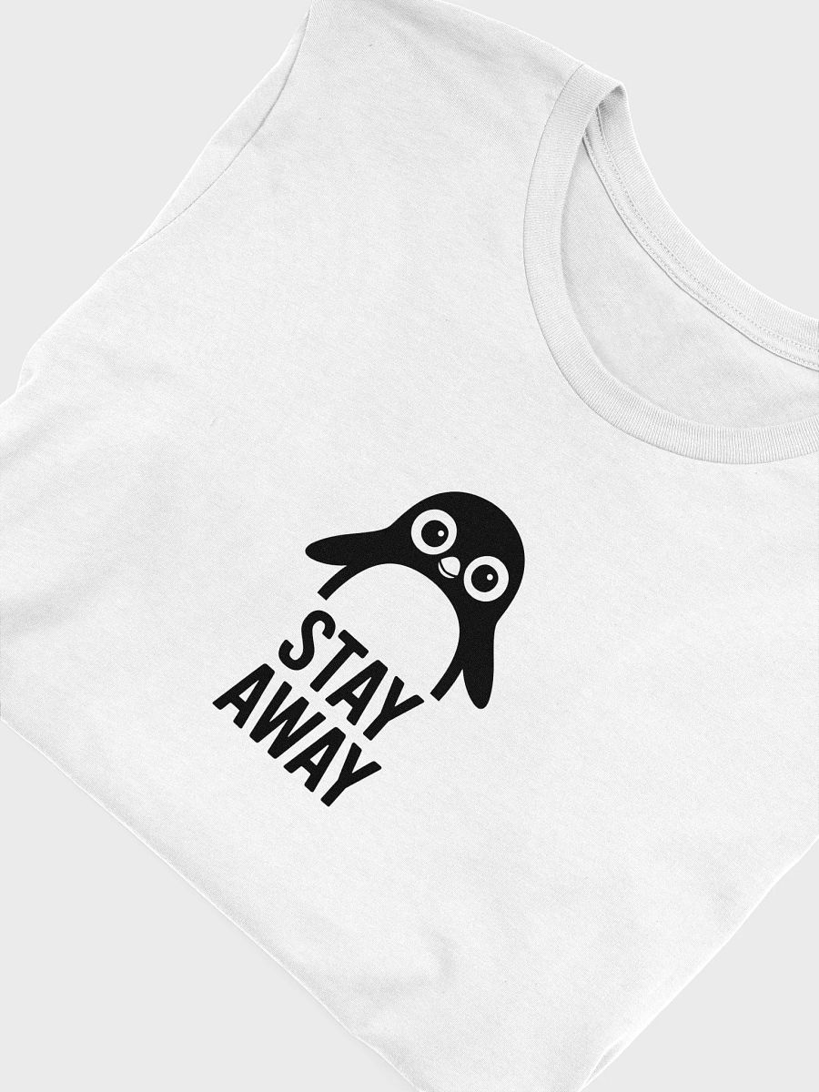 Stay Away Penguin Silhouette T-Shirt product image (35)