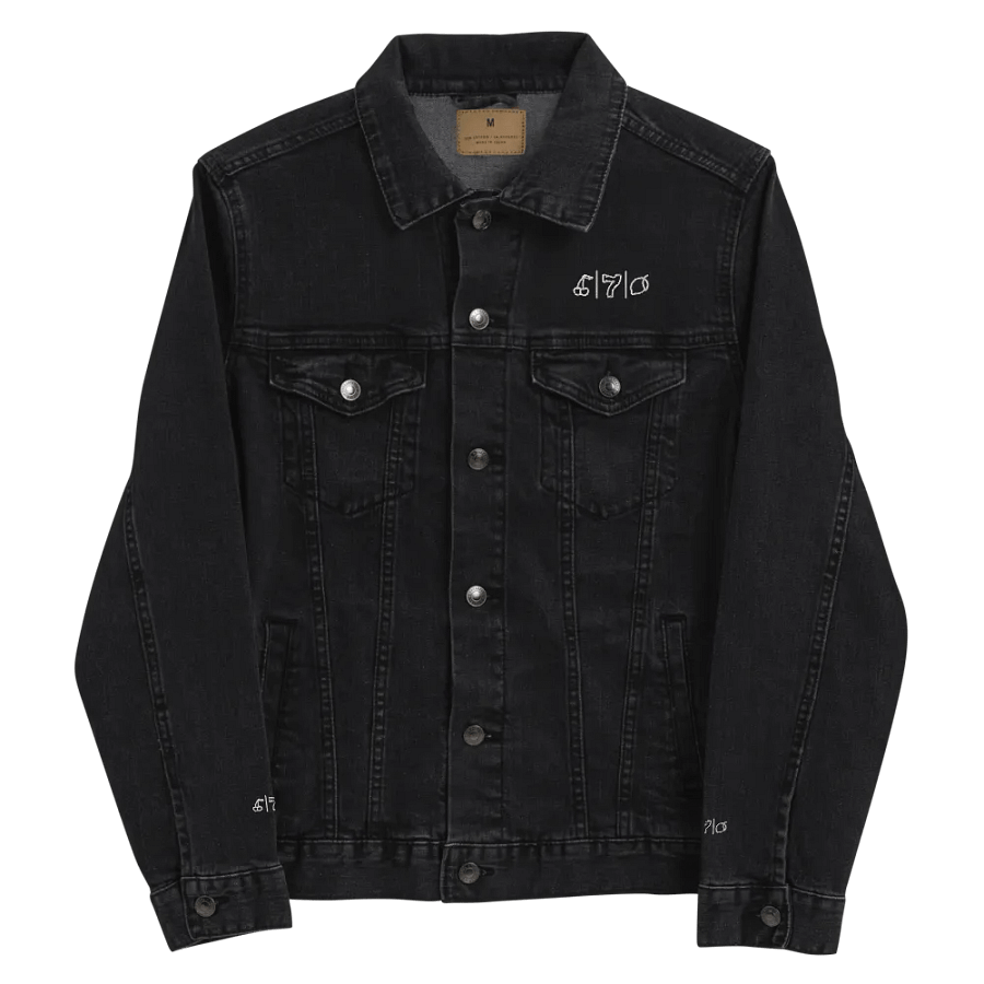 Cdog Spins Black Denim Jacket product image (7)