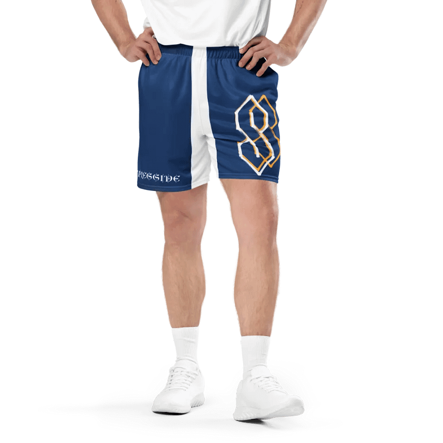 Y2K GRAFFITI COOL S SHORTS NAVY BLUE product image (5)