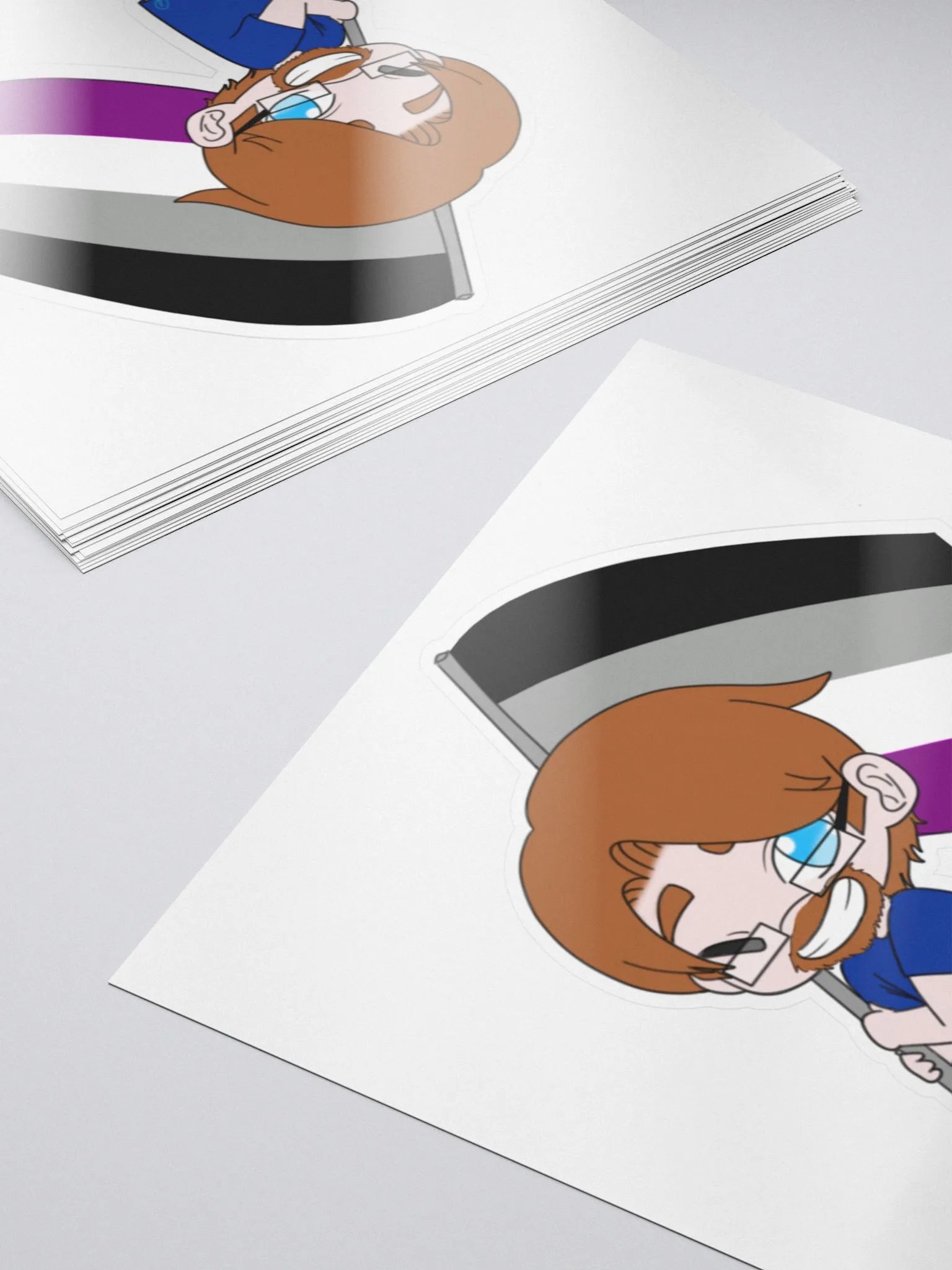 Shemp Asexual Sticker! product image (5)