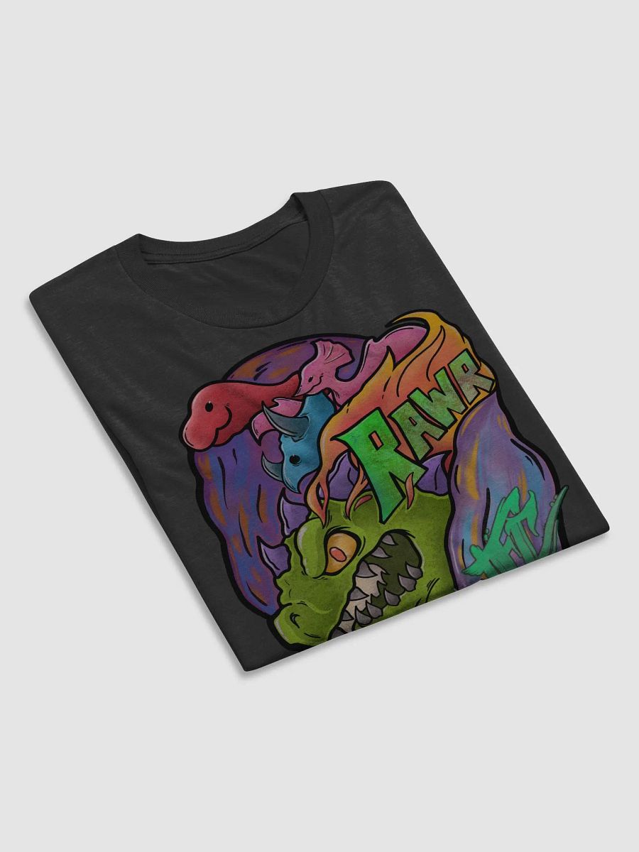 Rawr xD (Triblend Short Sleeve T-Shirt) product image (6)
