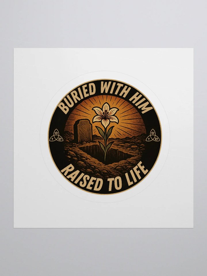 Raised to Life sticker product image (1)
