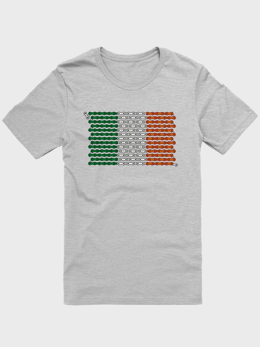 Ireland Bike Chain Flag on Light Color Supersoft Tee product image (13)