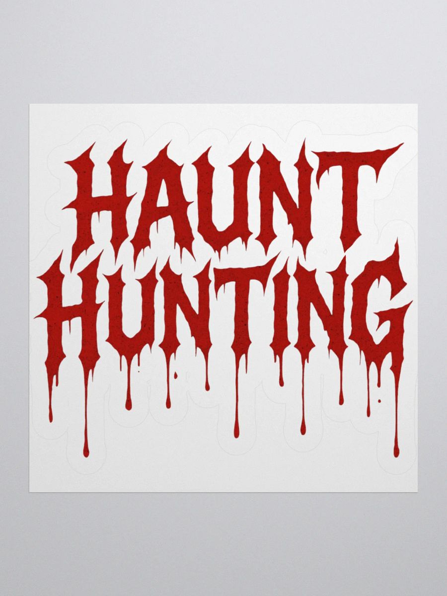 Haunt Hunting Sticker product image (1)