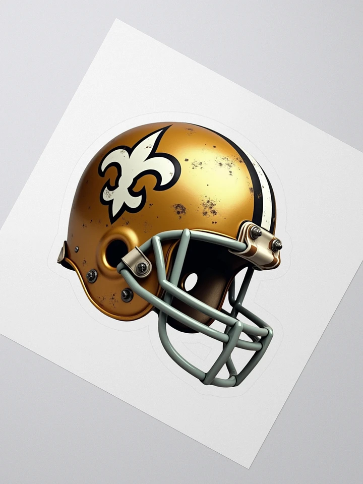 New Orleans Saints Vintage Football Helmet Sticker product image (2)