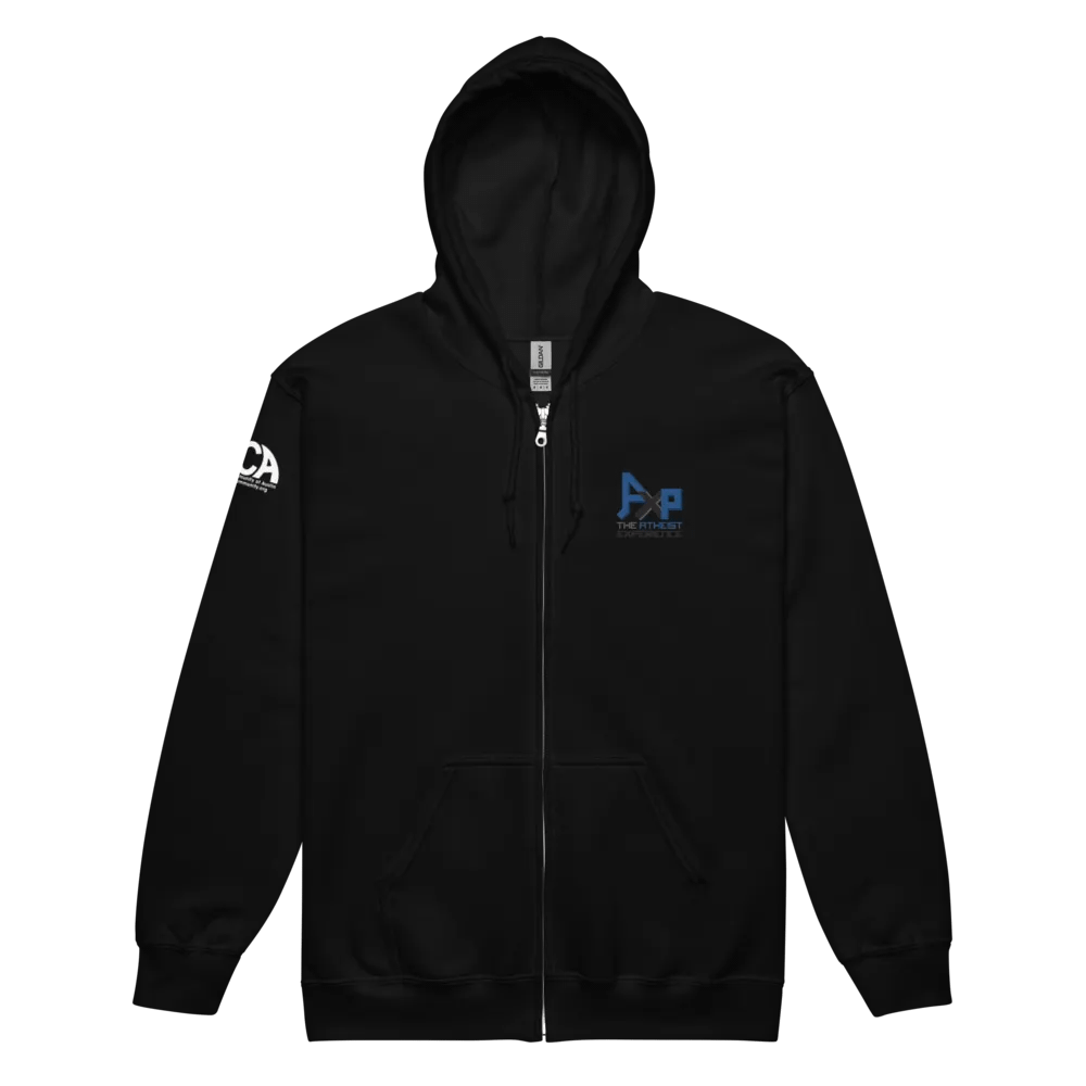 The Atheist Experience Zip Up Hoodie product image (2)