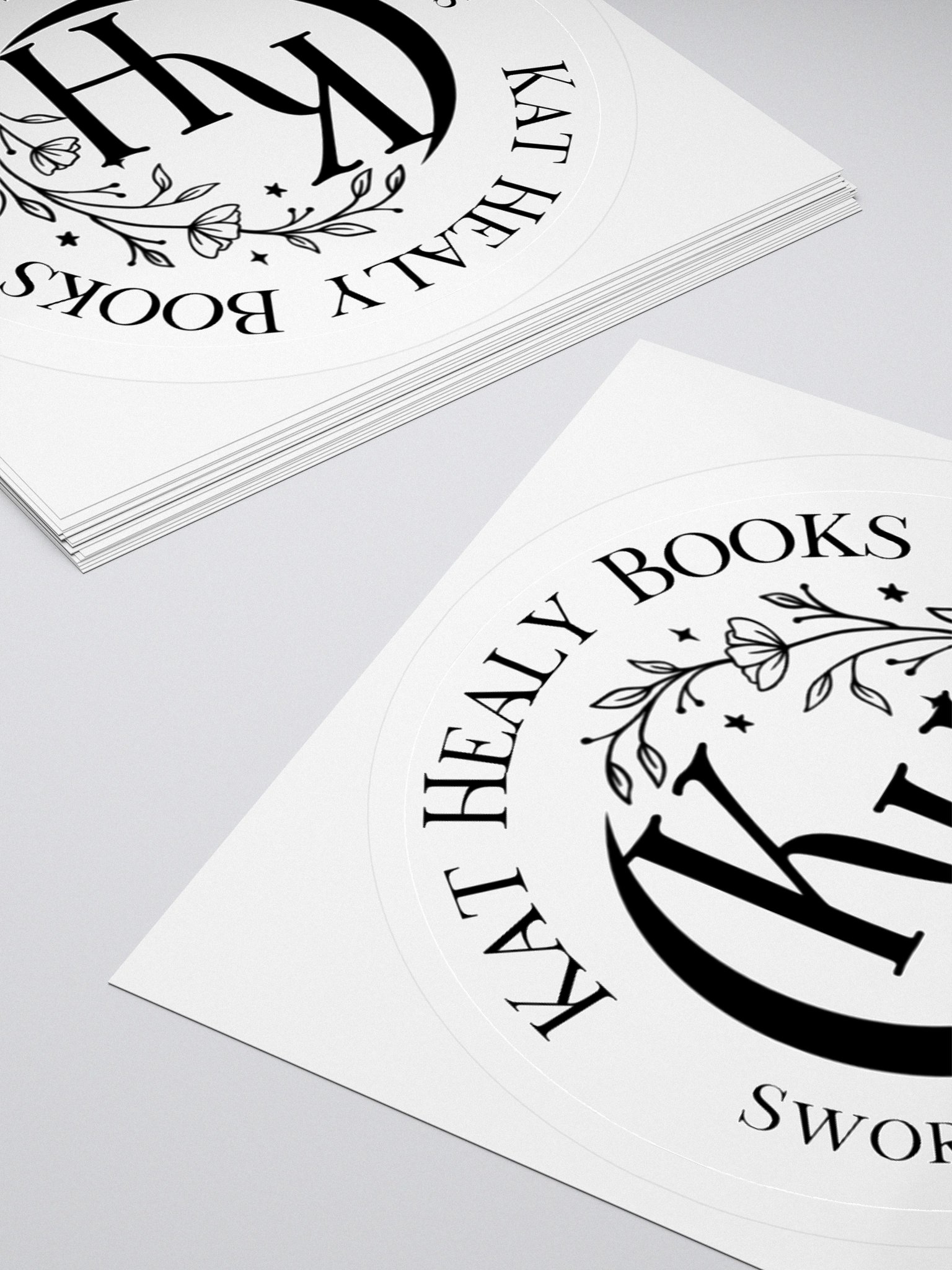 Kat Healy Books Slogan Sticker product image (11)